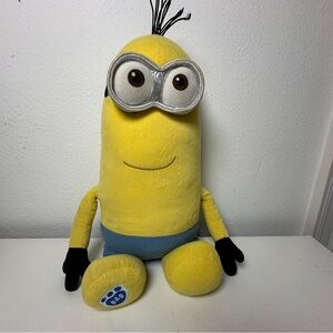Minion Kevin Despicable Me Build-A-Bear Yellow and Blue Stuffed Animal